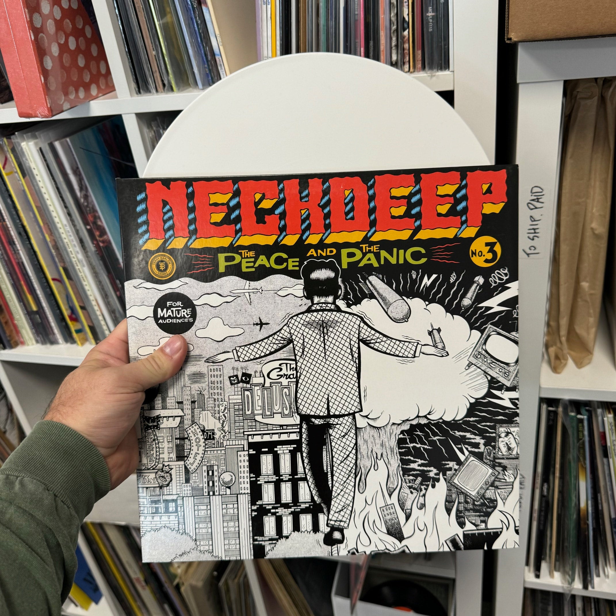 USED - Neck Deep - The Peace And The Panic LP (White Vinyl, 1st Press ...